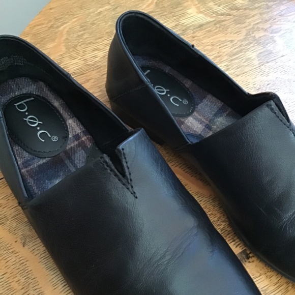 B.O.C Suree Black Leather Shoes 6.5 - Picture 12 of 15